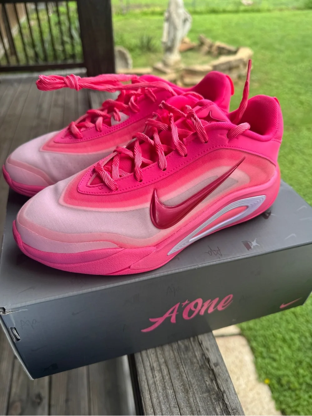 Nike A’one GS Hyper Pink Laser Size 4.5